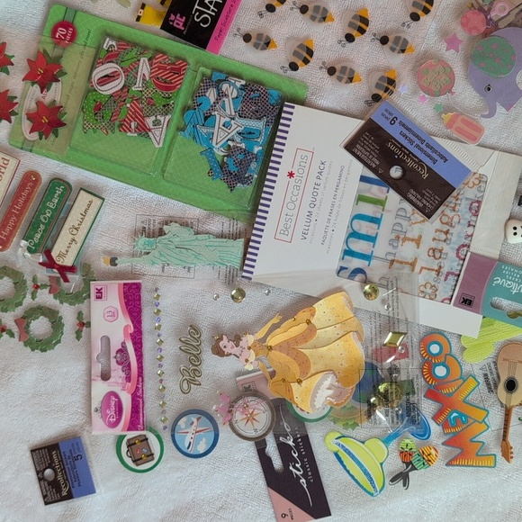 Colorful Scrapbook Sticker Collection #3 - Picture 2 of 4